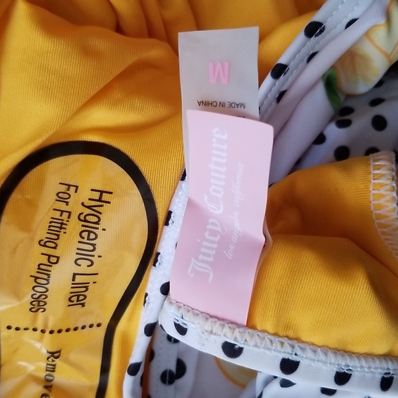 🌞JUICY COUTURE ONE PIECE BATHING SUIT NWT 🌞 - Picture 4 of 8